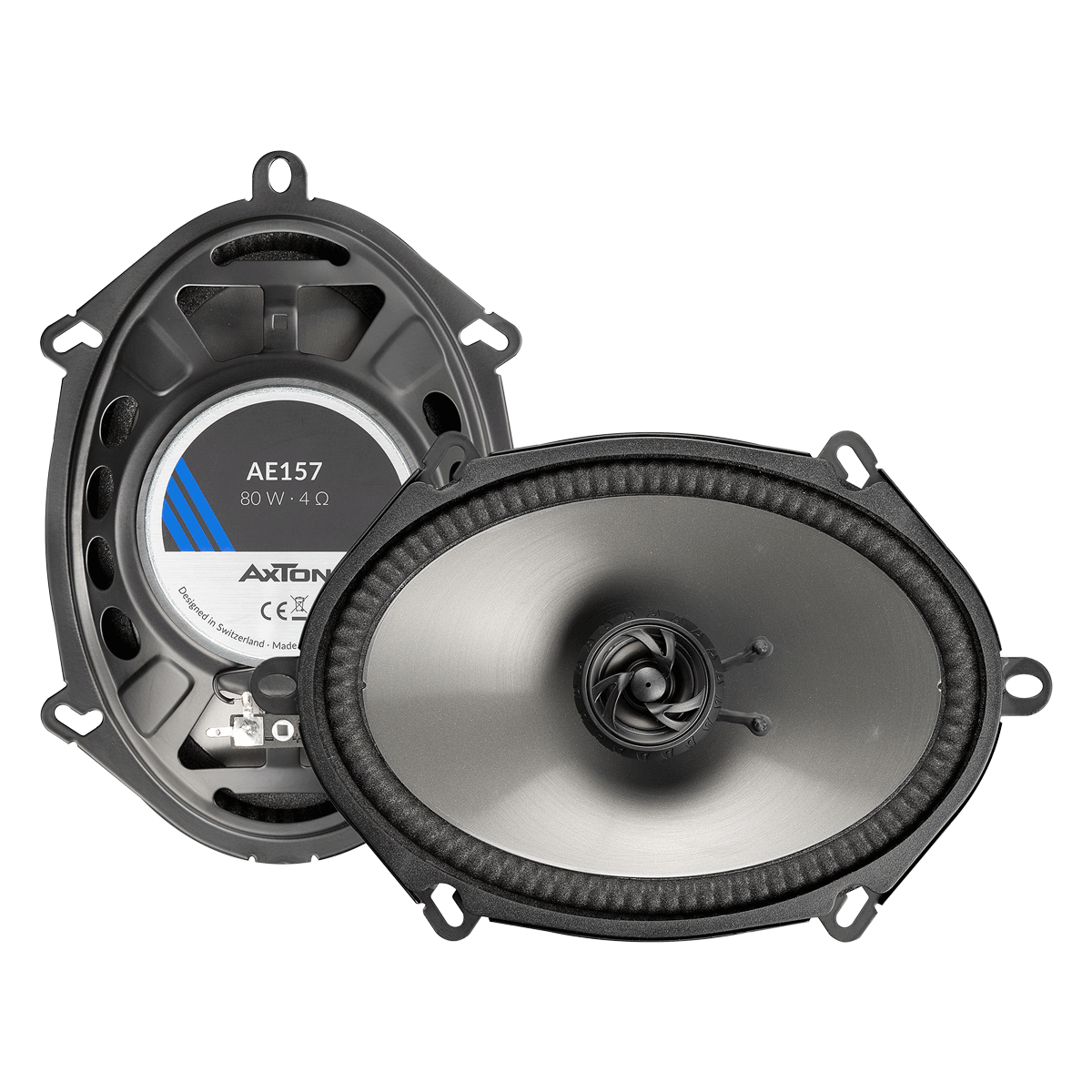 AE157 AXTON ELEMENT 13 x 18 cm / 5 x 7 Zoll 2-Wege Koaxial-Lautsprecher 80 W RMS