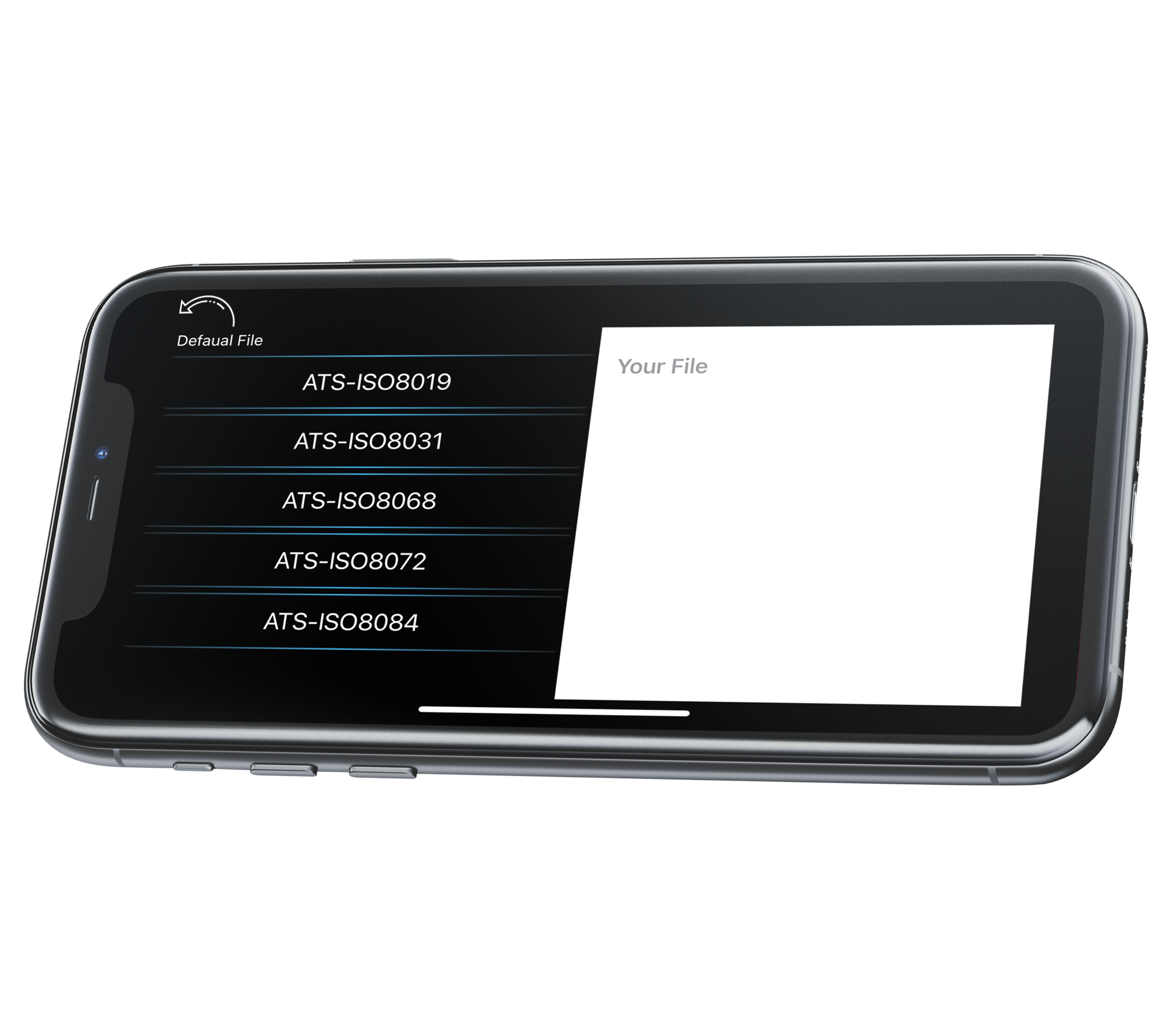 Axton A894DSP App on iPhone 11