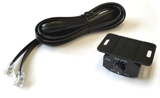 N-ATB20P-RC - Basspegel-Fernbedienung mit Kabel für AXTON ATB20P und ATB25P