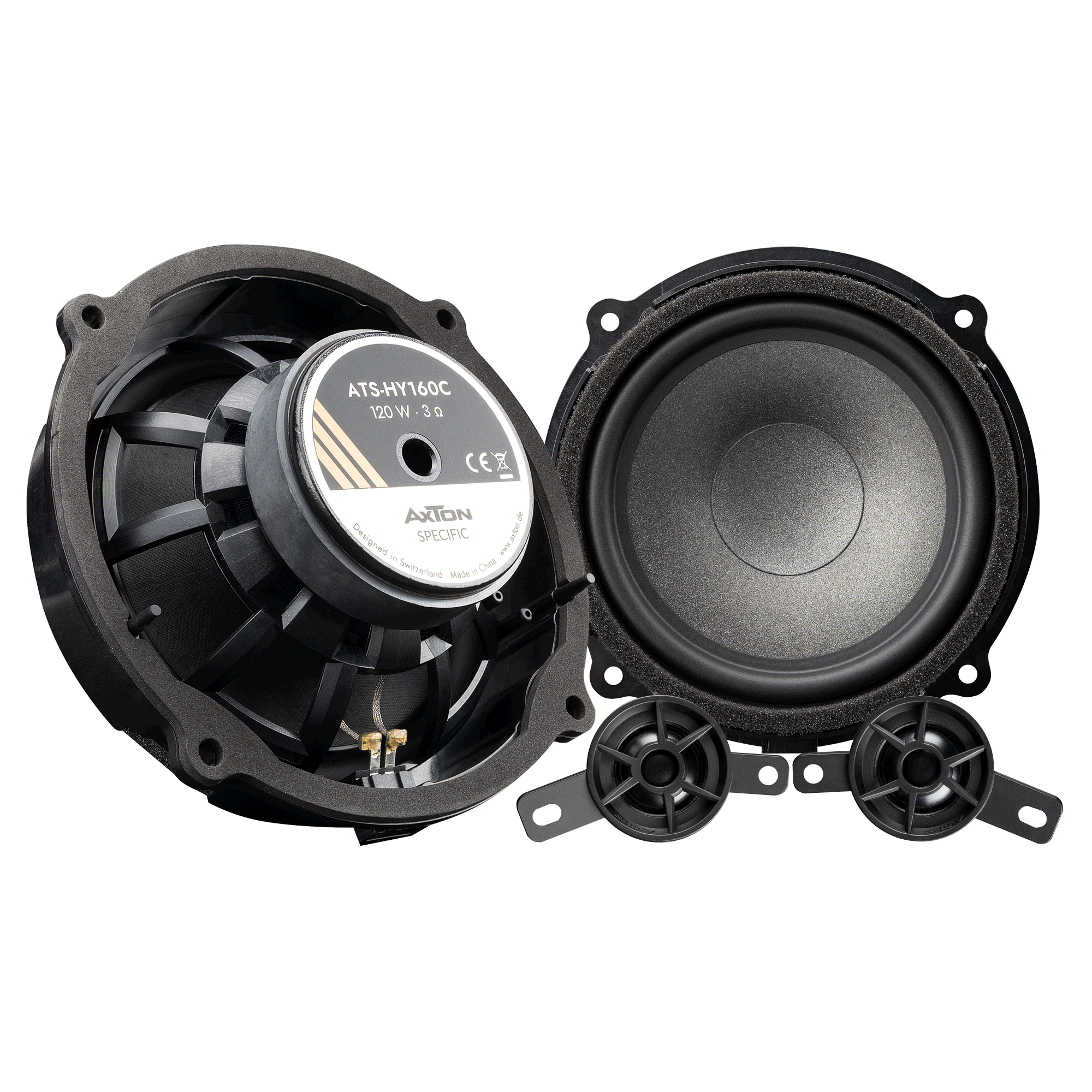 ATS-HY160C AXTON SPECIFIC 2-Wege Plug & Play Lautsprecher Set für Hyundai i30 PD