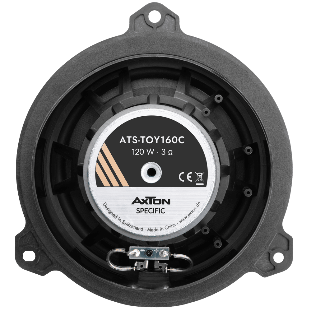 ATS-TOY160C AXTON SPECIFIC 2-Wege Plug & Play Compo Lautsprecher Set für Toyota – Bild 3